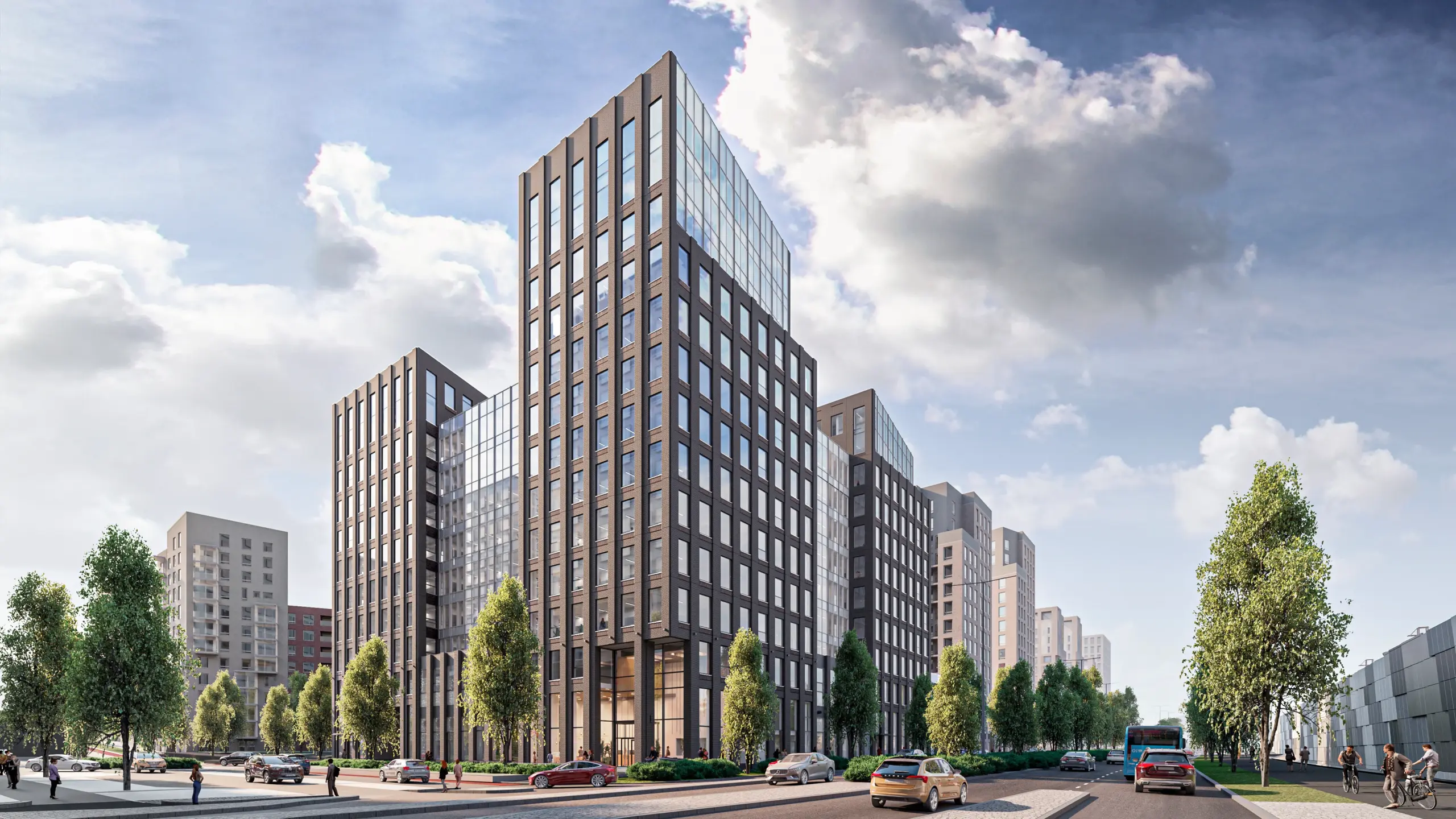 Skanska Starts Construction of New Office Building in Helsinki